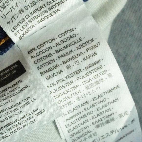 Levis Wedgie Straight Leg Jeans Womens 18 High Rise Button Fly Denim NEW NWT - Picture 6 of 12